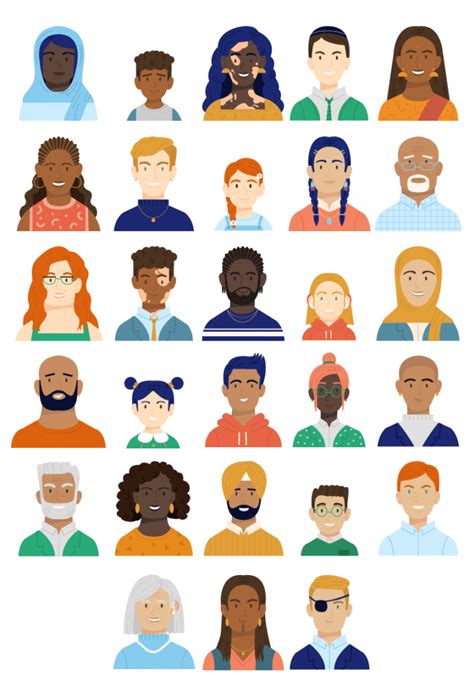 140 Free People Icons for Diverse & Inclusive Designs [Free Download]