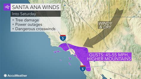 Santa Ana winds to whip across Southern California late this week ...