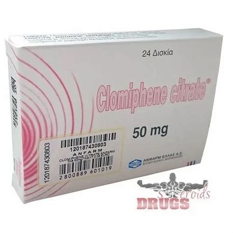 50 Mg Clomiphene Citrate, Anfarm, Packaging Type: Box at Rs 92/strip in Jalgaon