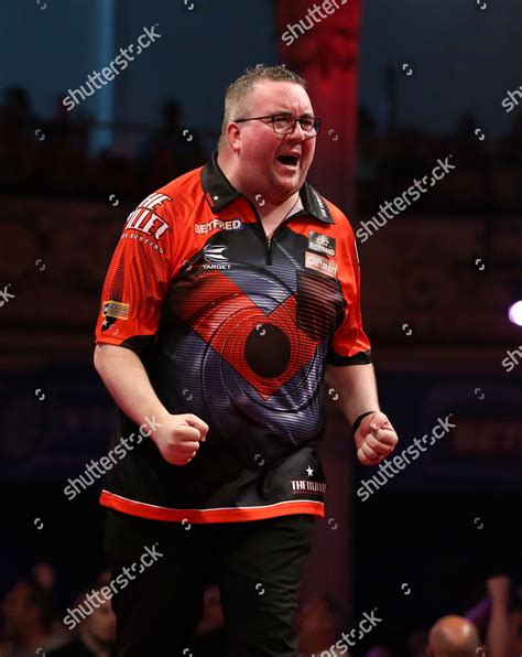 Stephen Bunting During World Matchplay Darts Editorial Stock Photo ...