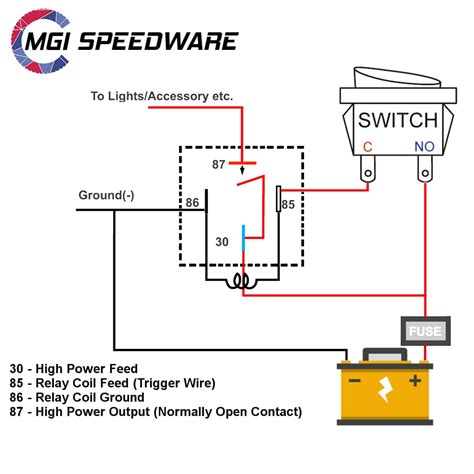 6 Pin Relay Wiring Diagram