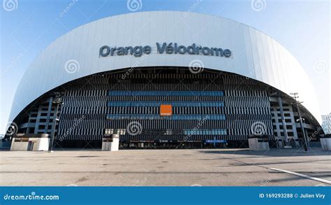 Orange Velodrome Stadium Wide Angle View Home To OM Football Team in ...