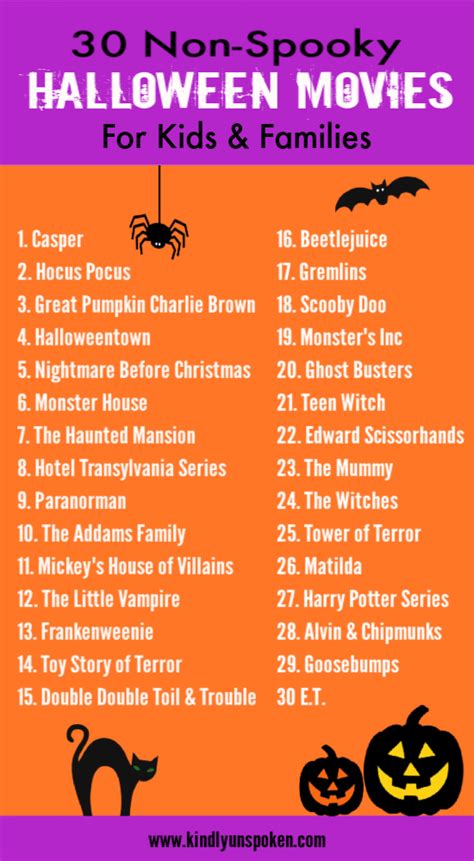 Best Halloween Movies for Kids & Families (Not Scary) - Kindly Unspoken