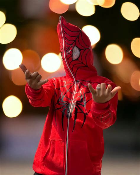 Red Spider Man Full Zipped Hoodies – styleverse