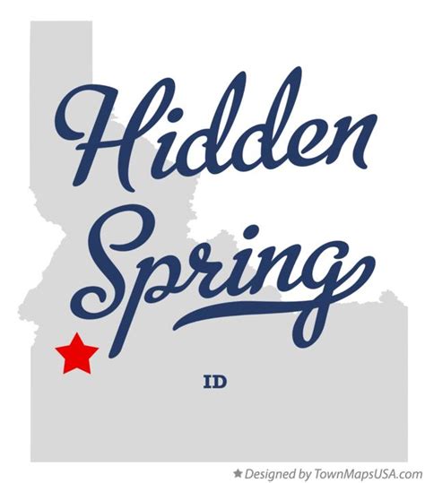 Map of Hidden Spring, ID, Idaho