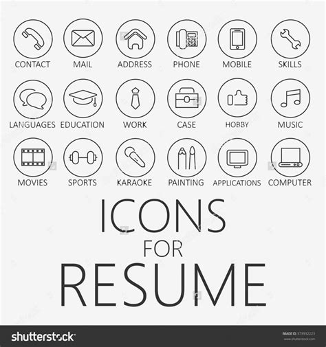 Free Resume Icon For Word at Vectorified.com | Collection of Free ...