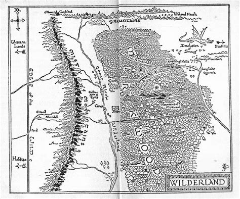 Mirkwood forest map | Tolkien map, Middle earth, The hobbit