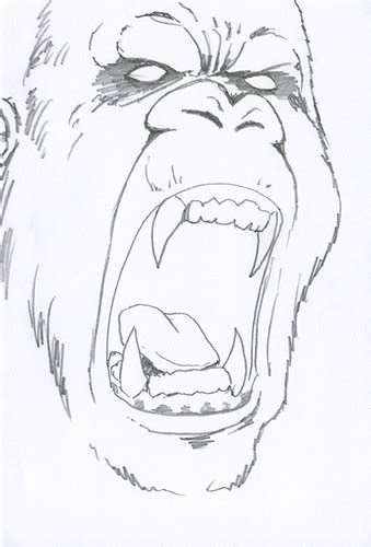 King Kong | 5-minute sketch by Logan Zawacki | Logan Zawacki | Flickr