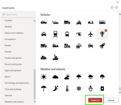 Como adicionar ícones no MS PowerPoint? – Acervo Lima