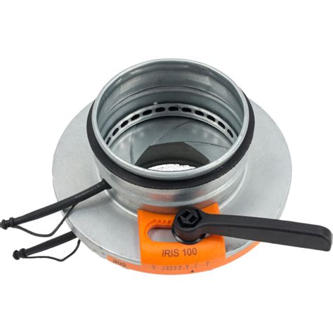 Iris Damper 4" (100mm) - Animal Care Systems