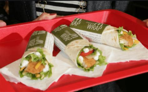 McDonald’s Wrap of the Day - Crispy and Grilled Wraps