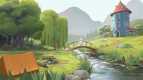 Moominvalley Landscape - 1920x1080 Wallpaper - teahub.io