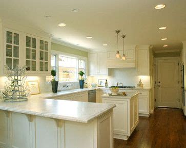 U Shaped Kitchen With Island Design Ideas, Pictures, Remodel, and Decor - position of sink ...