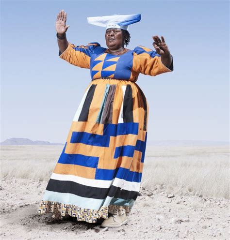 The tradition African fashion, Namibia’s Herero dress