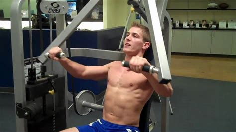 How To: Chest Press (Cybex) - YouTube