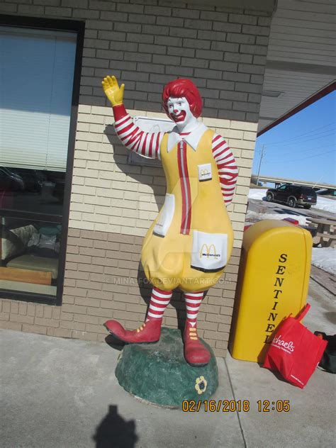 1970s Ronald McDonald Statue by Mina-Fox on DeviantArt