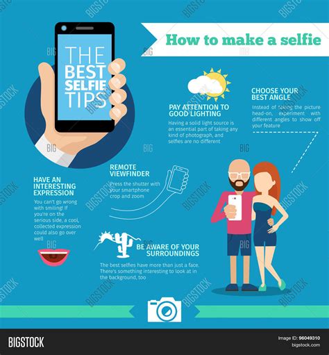 Best Selfie Tips. How Vector & Photo (Free Trial) | Bigstock