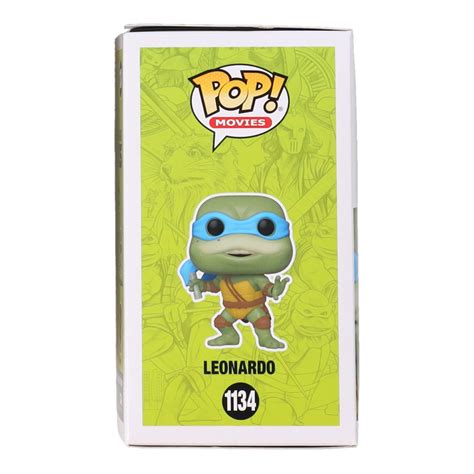 Brian Tochi Signed "Teenage Mutant Ninja Turtles" #1134 Leonardo Funko Pop! Vinyl Figure ...