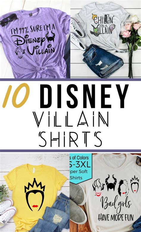 10 Disney Villain Shirts For Women | Disney villain shirt, Womens ...