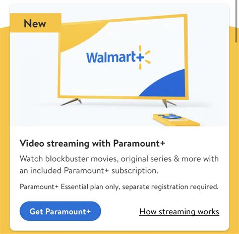 Paramount+ Is now available for Walmart+ members. : r/walmart