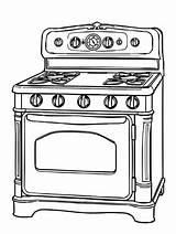 10  Free Printable Stove Coloring Pages For Creative Fun sketch template