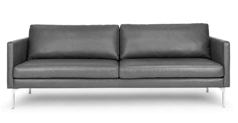 Echo Oxford Gray Sofa - Sofas - Bryght | Modern, Mid-Century and ...