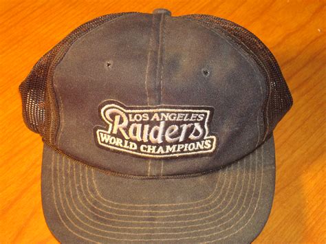 Original Souvenier Cap 1977 NFL Oakland Raiders World Champions in ...