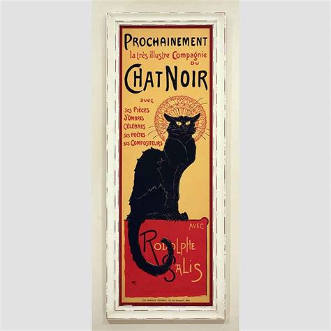 Chat Noir (slim) - Art Retro Vintage Poster Art