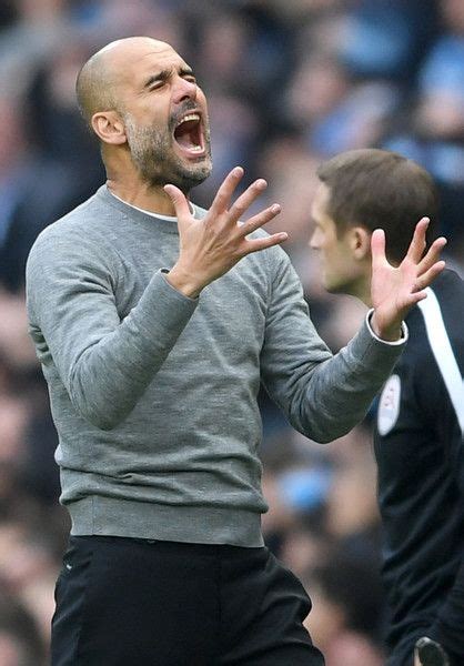 Josep Guardiola Photos Photos: Manchester City v Manchester United ...