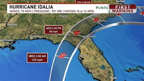 Idalia strengthens to a hurricane as it continues to move toward Florida