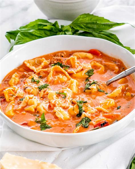 Easy Tortellini Soup - Jo Cooks