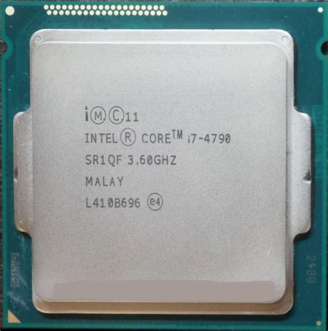 INTEL CORE I7 4790 4TH GENERATION PROCESSOR (USED)