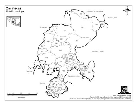 Juegos de Geografía | Juego de Municipios de Zacatecas | Cerebriti