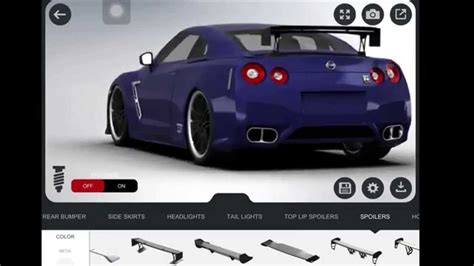 3D tuning #2 (Nissan GT-R R35) - YouTube