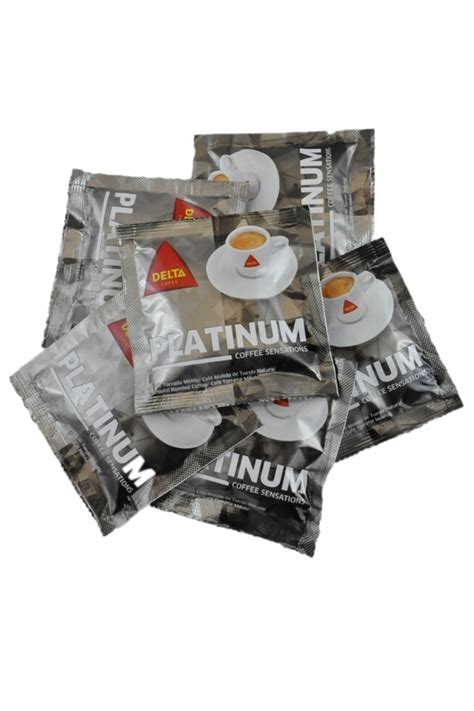 Premium Delta Platinum Coffee Pods Pack of 150