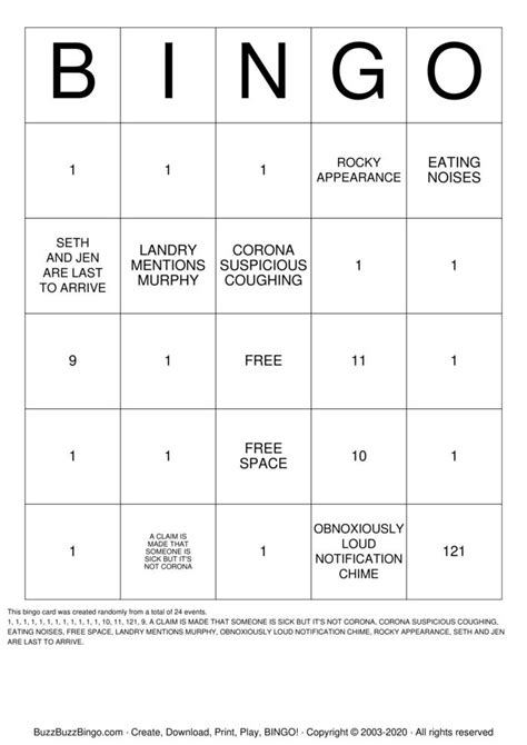 Google Bingo Cards to Download, Print and Customize!