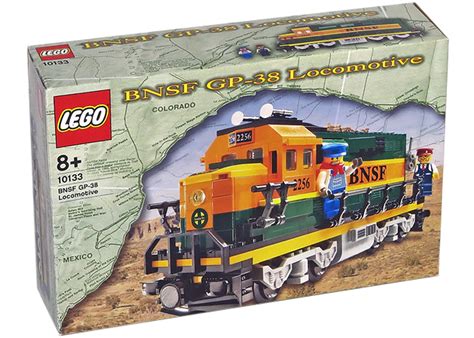 LEGO Trains Burlington Northern Santa Fe (BNSF) Locomotive Set 10133 de la Collection - FR