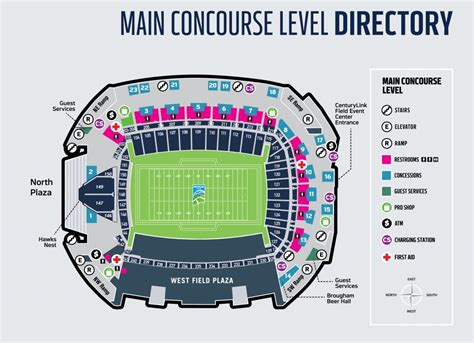 Seating Chart For Seattle Seahawks Stadium - Stadium Seating Chart