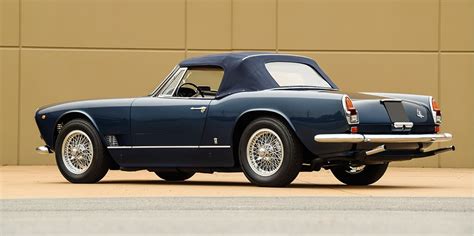 Lot 1394 - 1963 Maserati 3500 GT Vignale Spyder_Rear_3-4