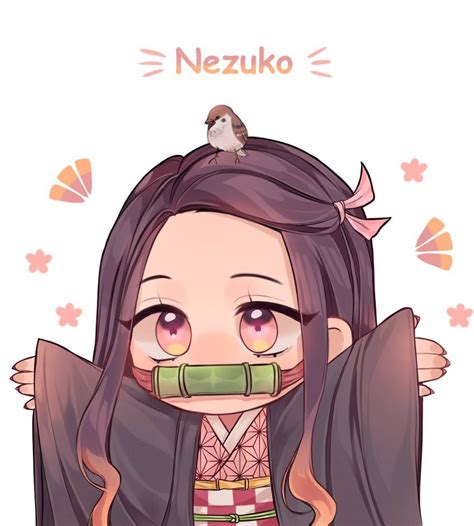 Nezuko Menggambar Wajah Animasi Gambar Anime - IMAGESEE