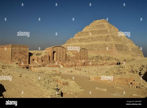 Step Pyramid at Saqqara, Egypt Stock Photo - Alamy