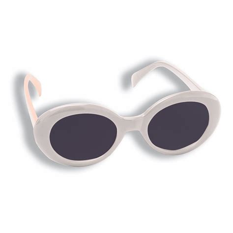 Mod White Sunglasses - PartyBell.com