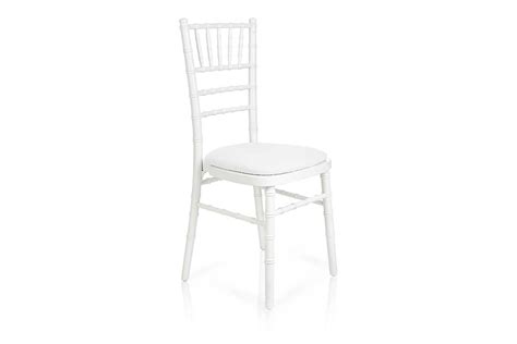 White Chiavari Chairs - Event Decor Hire