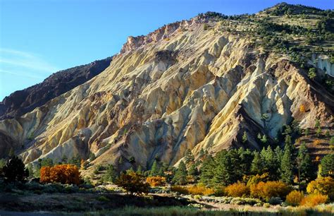 the mountains are very colorful and there is no image here