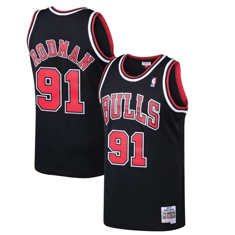 Dennis Rodman Chicago Bulls Black NBA Retro Jersey | Lazada PH