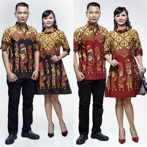 Baju Batik Couple untuk Pesta Seri Nerisa - Batik Bagoes Solo