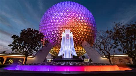 Disney Unveils New Epcot Entrance Fountain