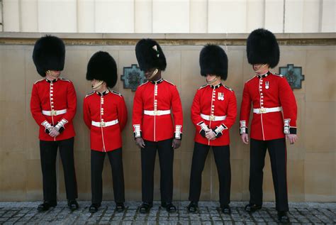 How To Identify The Foot Guards at Buckingham Palace