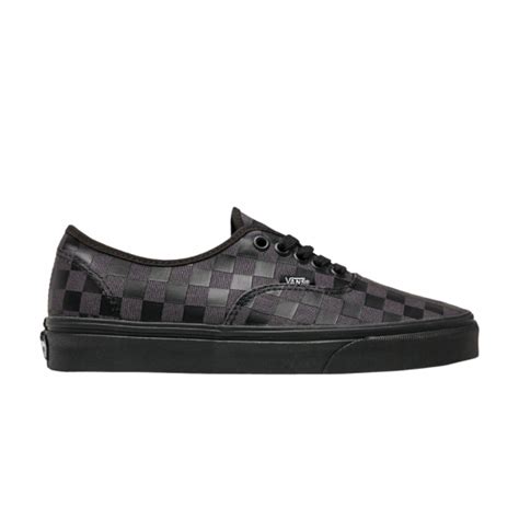 Vans Authentic 'High Density Black Checkerboard'