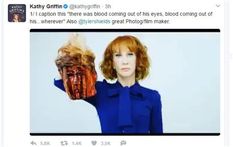 Kathy Griffin releases photo holding a severed Trump head - Indianapolis News | Indiana Weather ...